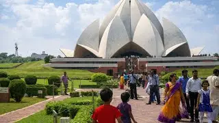 Aaj Mai Lotus Temple Ghumane gaya 🌸🏛✨