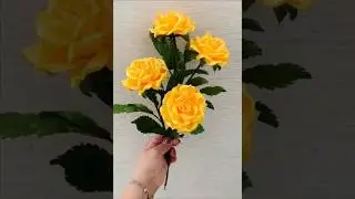 DIY_Ribbon Rose _Ribbon Flowers #needlegirl #sewingtutorials