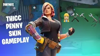 FORTNITE PENNY SKIN Giveaway AND GAMEPLAY - Penny Skin Gameplay