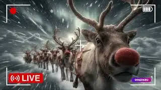 2 Minute AI Continuous Shot, with Veo 3.1, First Frame Last Frame. Santa Cam with Rudolph
