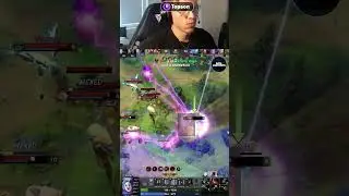 TOPSON OUTPLAYING ENEMIES ON PUCK IN DOTA 2 #dota2 #gamer #gaming #outplay #twitch