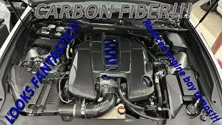 We install an RR Racing Carbon Fiber Engine cover on our GS-F!!!