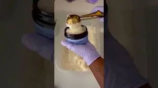 Luxury Dead Sea Salt Scrub #skincare #smallbusiness #smallbusinessowner #bodyscrub #satisfying #asmr