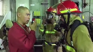 US Navy firefighting - There's no 911 at sea