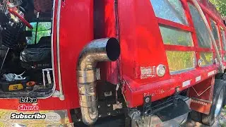 Removed Stacks off of Kenworth Dump Truck | LOUD CAT Diesel with Jake Brake