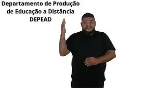 Sinal de DEPEAD em Libras