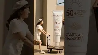 #spf50pa++++ #camillestreasure #sunscreen #mattesunscreen 