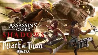 Assassin's Creed Shadows x Attack on Titan: полное прохождение игрового процесса (от начала до ко...