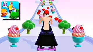 BODY RACE 👧🍔👗 Gameplay Walkthrough All Levels Android, iOS Max Level KM100