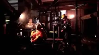 Cleaning tube Heater by Water Jet Pump 100 - 120 psi Area Auxiliary || Work star from 8am to 22pm