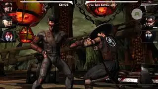 Mortal Kombat X Mobile / Scourge Baraka Challenge / Match 4 Fight 3/15