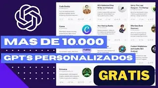Mas de 10000 GPTs Personalizados GRATIS 💗 gracias a AIPRM