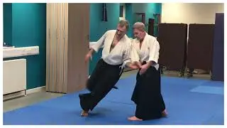 Aikido : leading exercise