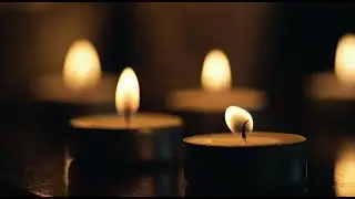 4K Candlelight Ambience &ndash; 3 Hours of Deep Sleep & Relaxation (No Music)