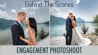 Engagement Photography Behind The Scenes - Engagement Photoshoot in Interlaken (Switzerland)