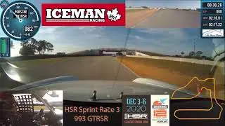 Nio Fernandez in El Cuco Dodge Nascar In Iceman&rsquo;s video from HSR December 2020 Sebring