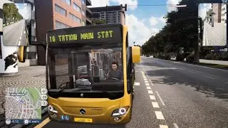 Рассказываю, что это будет за канал. Веду автобус в Bus Simulator 18