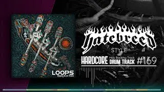 Hardcore Drum Track / Hatebreed Style / 180 bpm