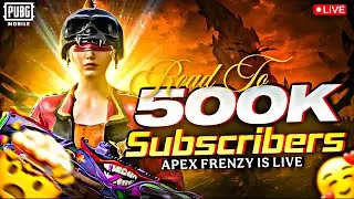 Road to 3k |  APEX FRENZY is Live |  PUBG Mobile | get free uc | Pubg Custom Rooms