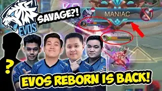 EVOS Reborn Is Back, Langsung Auto Savage! - Mobile Legends | Jonathan Liandi