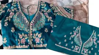 lahenge ke blouse ki cutting kare sahi tarike se'''''lahenge blouse back part cutting and stitching.