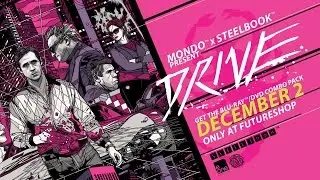 Drive Futureshop Exclusive SteelBook with Mondo Artwork  Hi-Def Ninja Exclusive Preview