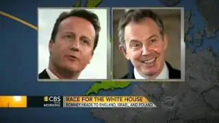 Romney to make first overseas trip as presumptive nominee