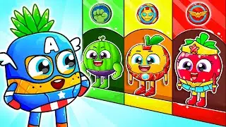 My Friend Is A Superhero | Superhero Challenge | Funny Kids Songs & Nursery Rhymes