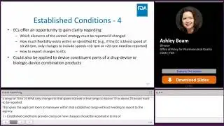 ICH Q12 Guidance and Emerging Technology Program 11of16 Generic Drugs Forum 2020