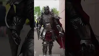 Berserk Cosplay Skull Knight #shorts