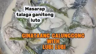Ginataang Galunggong with Lubi lubi masarap talagang gataan by Tinderang kusinera #subcribers