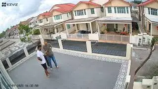 Ezviz solar powered weather proof & Two way audio camera.90 days storage (first in first out basic)