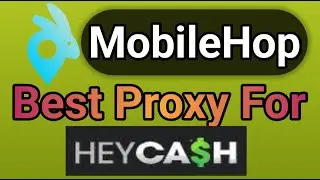 Heycash survey using Mobilehop proxy