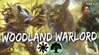 WOODLAND WARLORD [MTG Arena] |  Selesnya Go Wide Deck in M20 Standard
