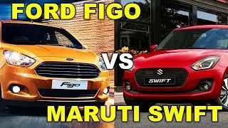 Ford Figo Titanium vs Maruti Suzuki Swift VXI - Head To Head