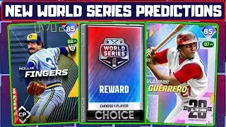 PREDICTIONS for *NEW* WORLD SERIES REWARDS and UPCOMING CONTENT in MLB The Show 25