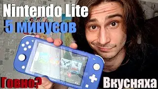 Switch Lite 2 МЕСЯЦА, ДОСТАЛ, 5 Недостатков !!!