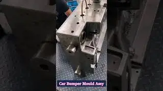 Car Bumper Mould Assembly #autoparts #AutoBumper