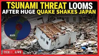Japan Earthquake LIVE | 7.6 Magnitude Quake Shatters Japan In Fear; Tsunami Alert Issued