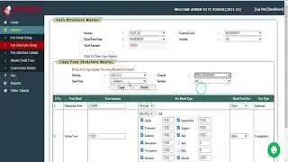 How to create Fee Structure setup in YES-IM ERP?