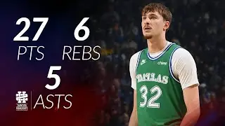 Cooper Flagg 27 pts 6 rebs 5 asts vs Warriors 25/26 season