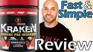 Sparta Nutrition: Kraken Extreme Pre Workout Review