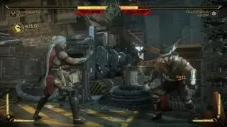 MK11: Fujin FIVE Air Slam combo