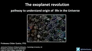 The exoplanet revolution: Professor Didier Queloz