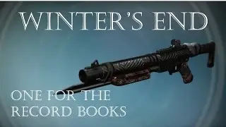 Destiny - Winter's End - Rise of Iron Record Book Shotgun - PVP Gameplay and Review