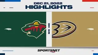 NHL Highlights | Wild vs. Ducks - December 21, 2022