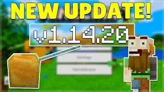ОБНОВЛЕНИЕ MCPE/Bedrock 1.14.20! Новые функции Minecraft Pocket Edition