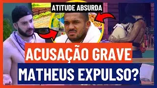 🔵 MATHEUS EXPULSO!? MARCELO APONTA GRAVE ATITUDE DE MATHEUS E REVOLTA | BBB 26