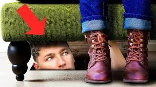 I Built a Secret Room to Hide from My Family!