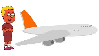 [Go!A Grounded] Kernel (N&P) sneaks into an airplane, gets arrested, and gets grounded